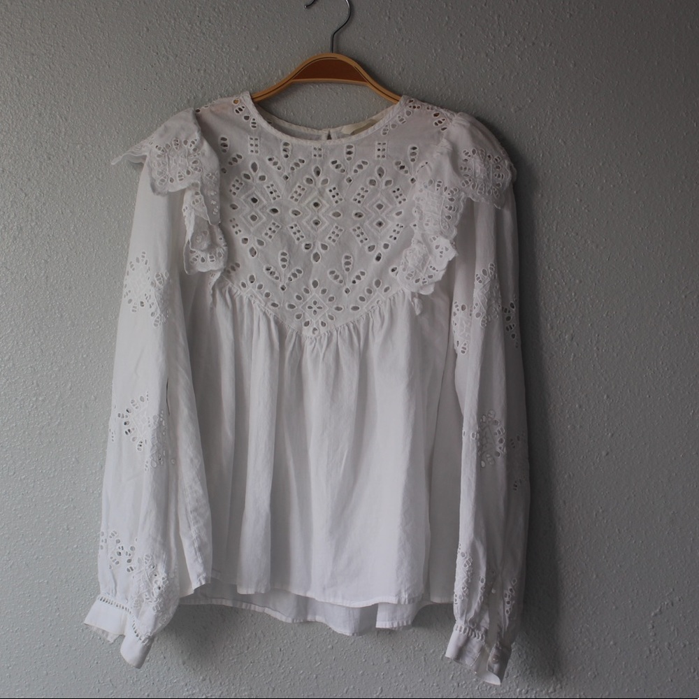Victorian Eyelet Blouse